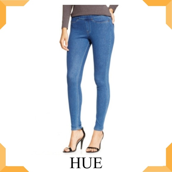 hue curvy fit jeggings